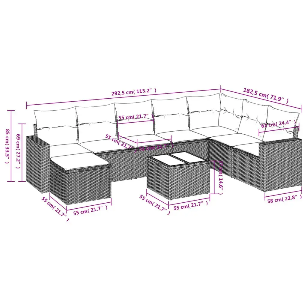 VidaXL 3219363 outdoor furniture set 3219363 Photo 3