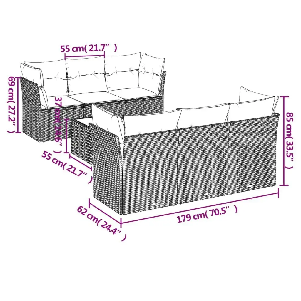 VidaXL 3217263 outdoor furniture set 3217263 Photo 3