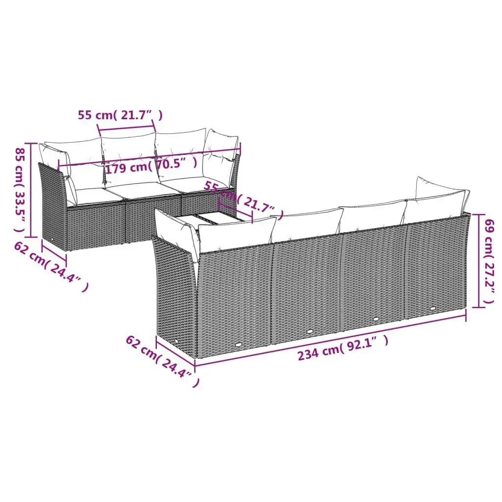 VidaXL 3249122 outdoor furniture set 3249122 Photo 3
