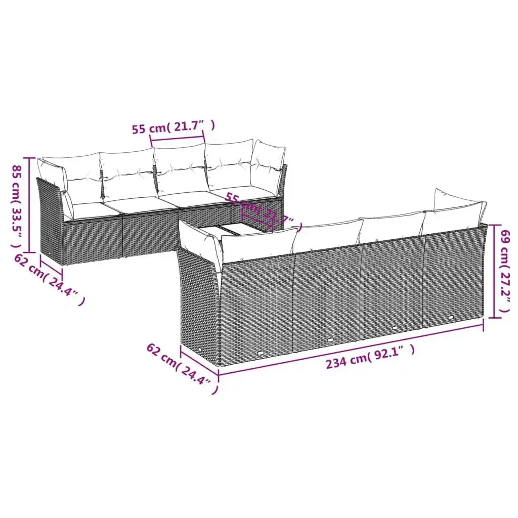 VidaXL 3217313 outdoor furniture set 3217313 Photo 3