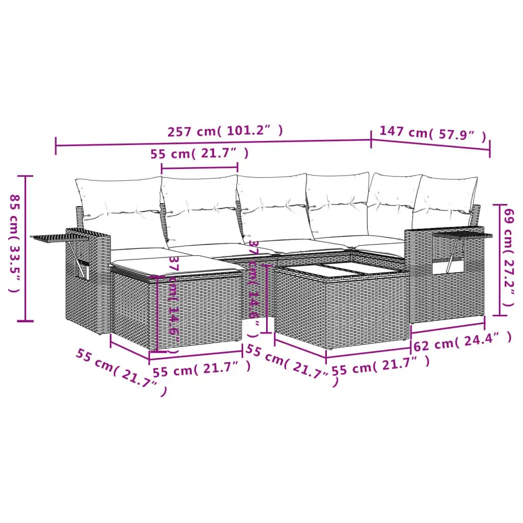 VidaXL 3220472 outdoor furniture set 3220472 Photo 10