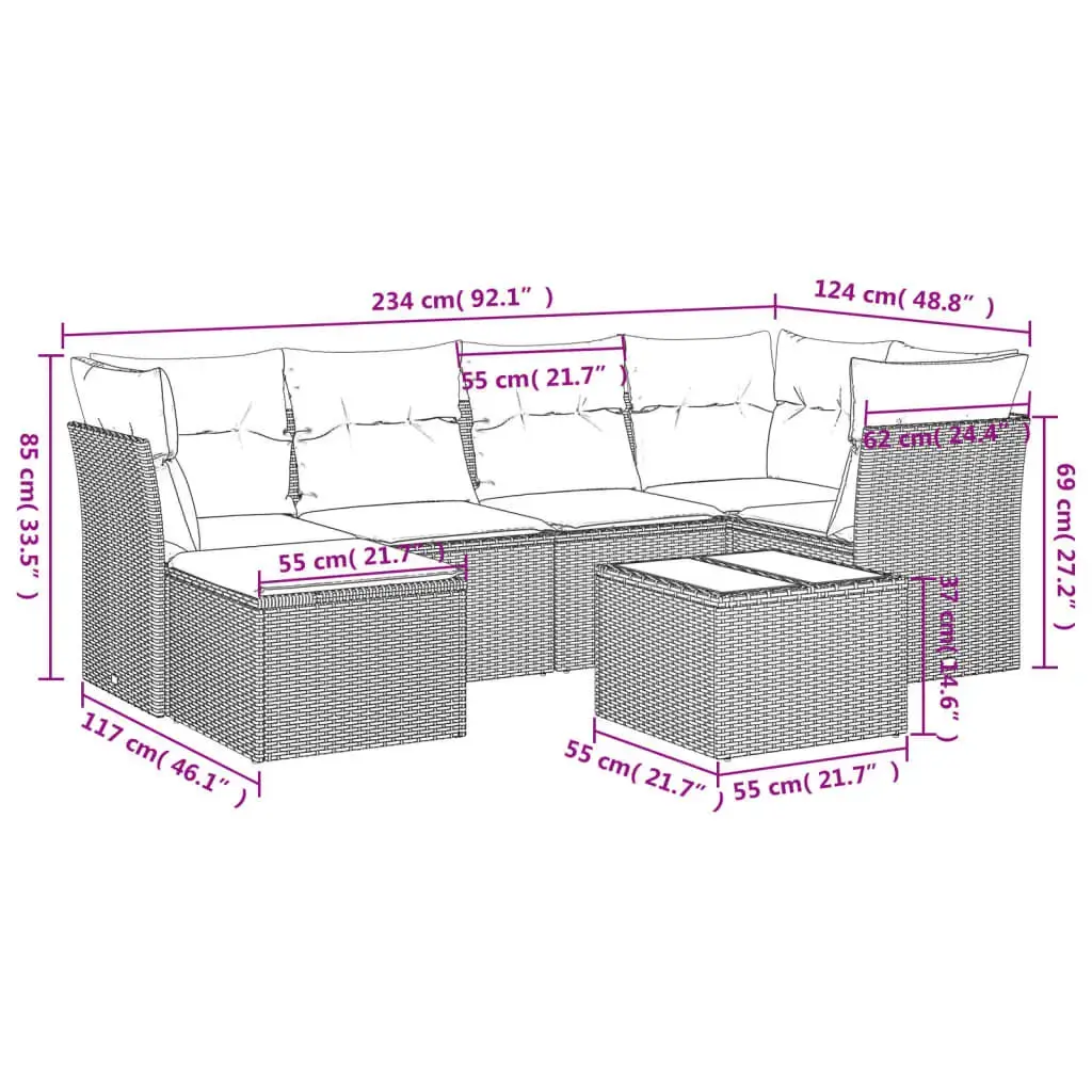 VidaXL 3217963 outdoor furniture set 3217963 Photo 3