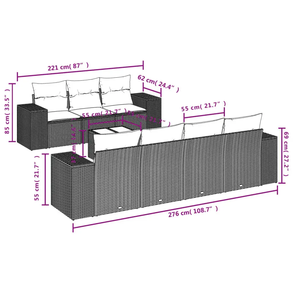 VidaXL 3254670 outdoor furniture set 3254670 Photo 3