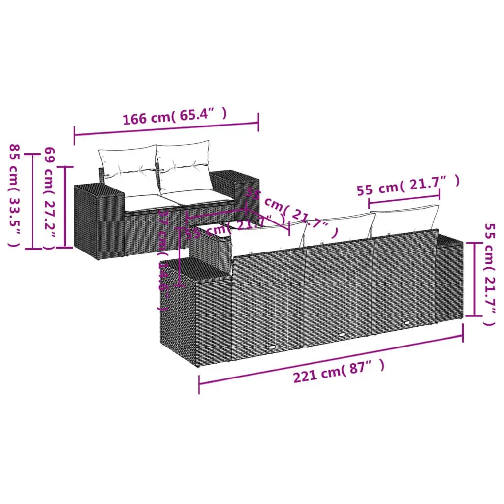 VidaXL 3222302 outdoor bench 3222302 Photo 7