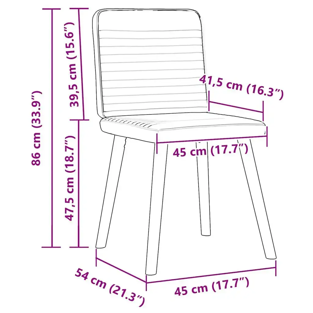 VidaXL 4101150 restaurant/dining chair 4101150 Photo 9