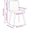 VidaXL 4101154 restaurant/dining chair 4101154 Photo 9