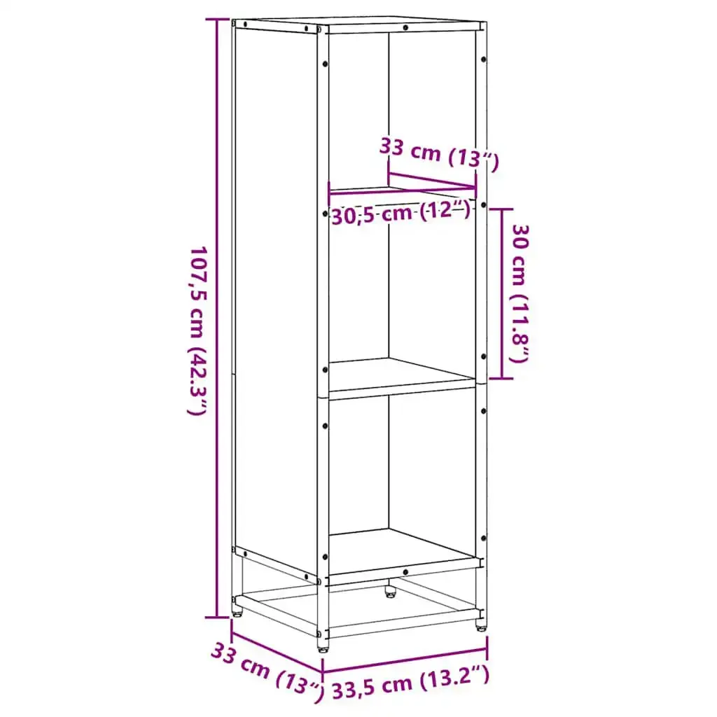 VidaXL 849155 living room bookcase 849155 Photo 9