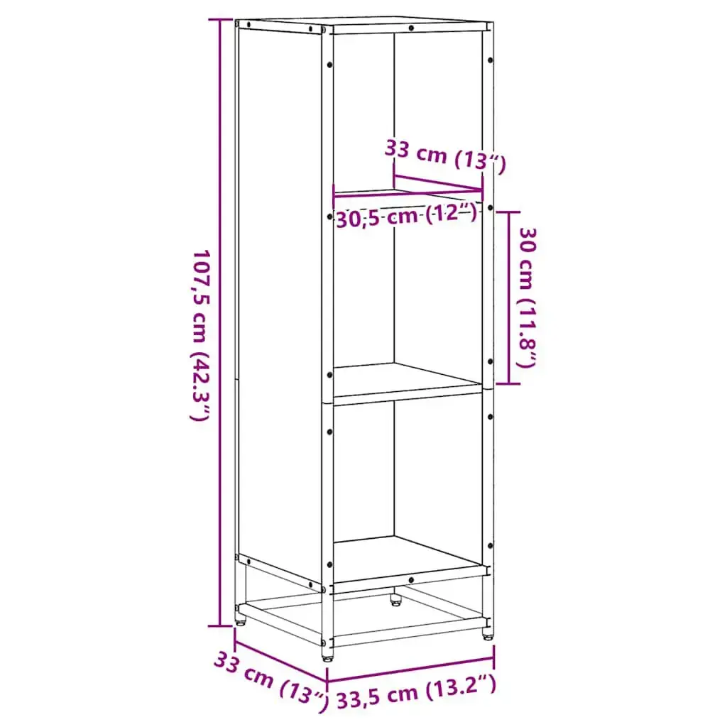 VidaXL 849156 living room bookcase 849156 Photo 9