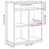 VidaXL 860292 living room bookcase 860292 Photo 9