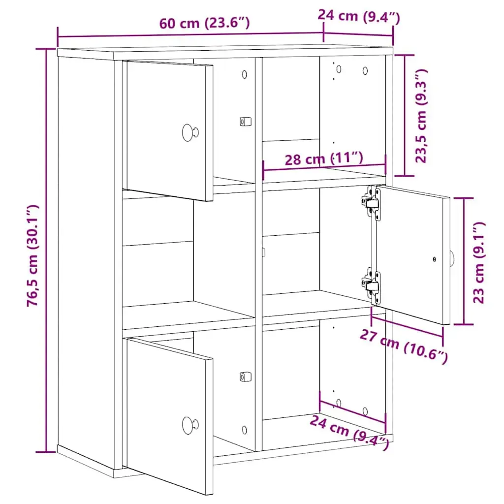 VidaXL 860392 living room bookcase 860392 Photo 11
