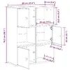 VidaXL 860392 living room bookcase 860392 Photo 11