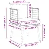 VidaXL 4108260 outdoor chair 4108260 Photo 9