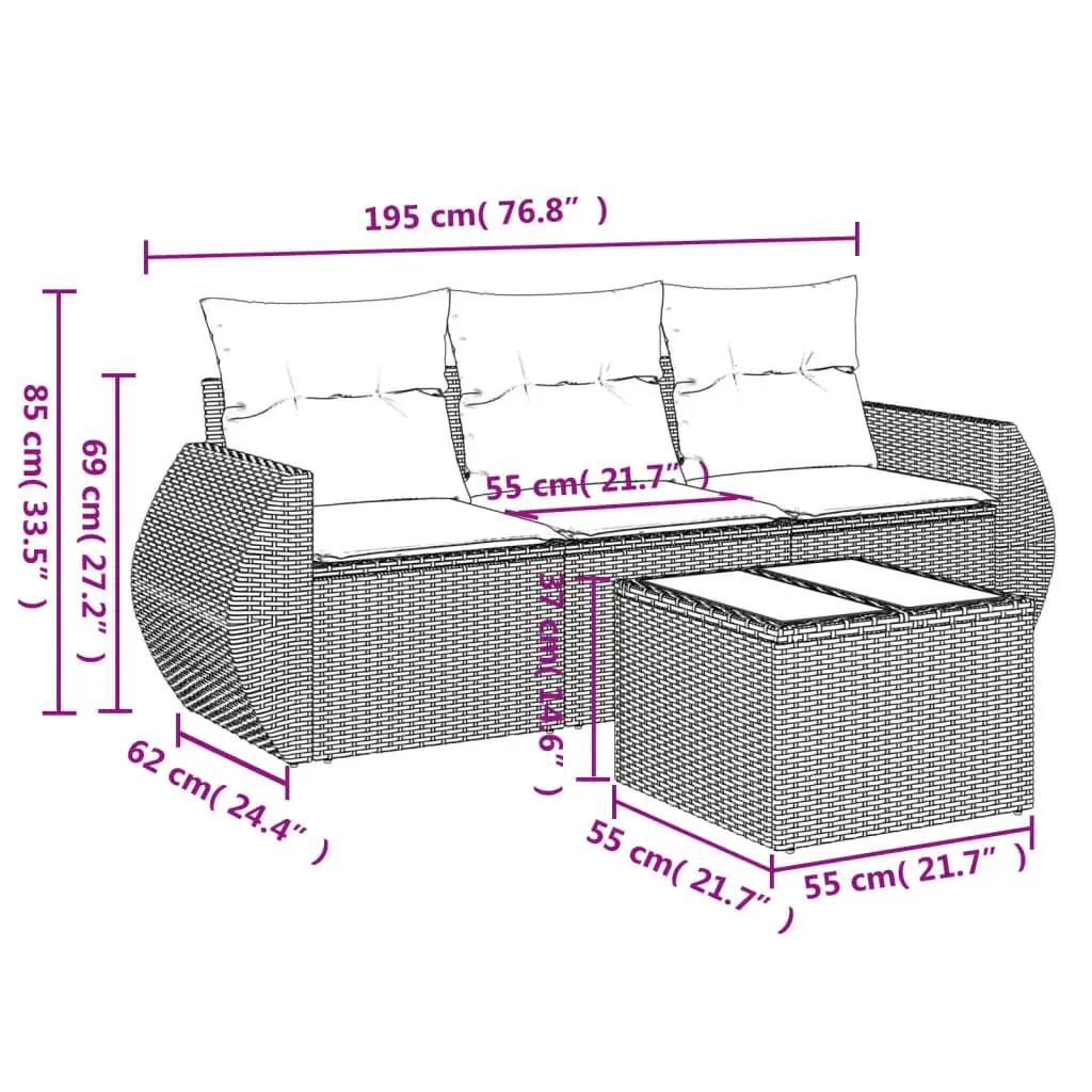 VidaXL 3253400 outdoor furniture set 3253400 Photo 3