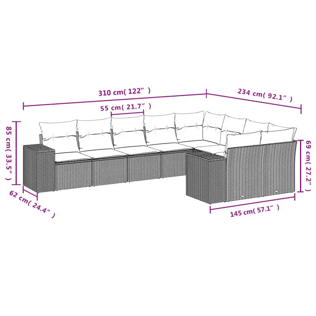 VidaXL 3223042 outdoor furniture set 3223042 Photo 7
