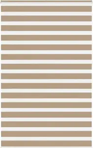 Roller zebra blind VidaXL model 4014608 145x230 cm, fabric width 140.9 cm, polyester