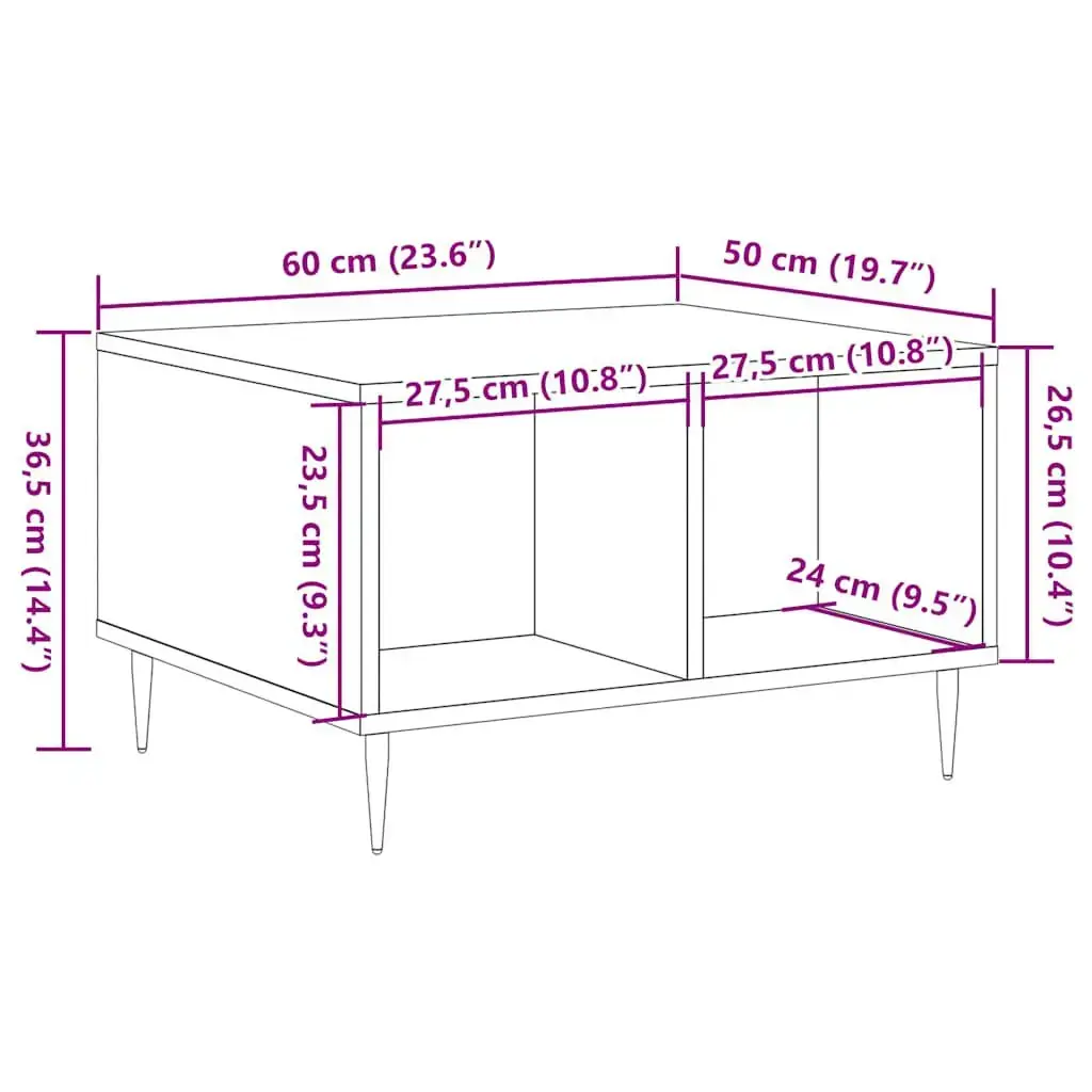 VidaXL 857337 coffee/side/end table 857337 Photo 9