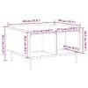 VidaXL 857337 coffee/side/end table 857337 Photo 9