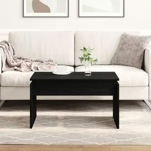 Журнальный стол VidaXL модель 862663 Черный дуб, дерево 68 x 38 x 50 см