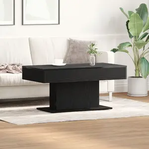 Журнальный стол VidaXL модель 862624 Чёрный дуб дерево 96,1 x 50 x 44,8 см