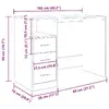 VidaXL 855852 desk 855852 Photo 11