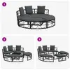 VidaXL 4108236 outdoor bed 4108236 Photo 9