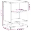 VidaXL 848700 nightstand/bedside table 848700 Photo 9