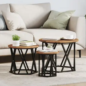 Журнальный стол VidaXL Stare drewno 53 x 53 x 40 см — квадратный низкий стол с столешницей из старого дерева