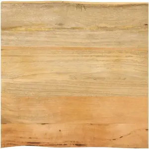 Tabletop top VidaXL 40×40×2.5 cm solid mango wood