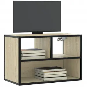 Тумба под телевизор VidaXL, цвет дуб Sonoma, 60 x 31 x 39,5 см