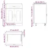 VidaXL 853494 kitchen/dining storage cabinet 853494 Photo 11