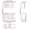 VidaXL 3314853 kitchen/dining storage cabinet 3314853 Photo 7
