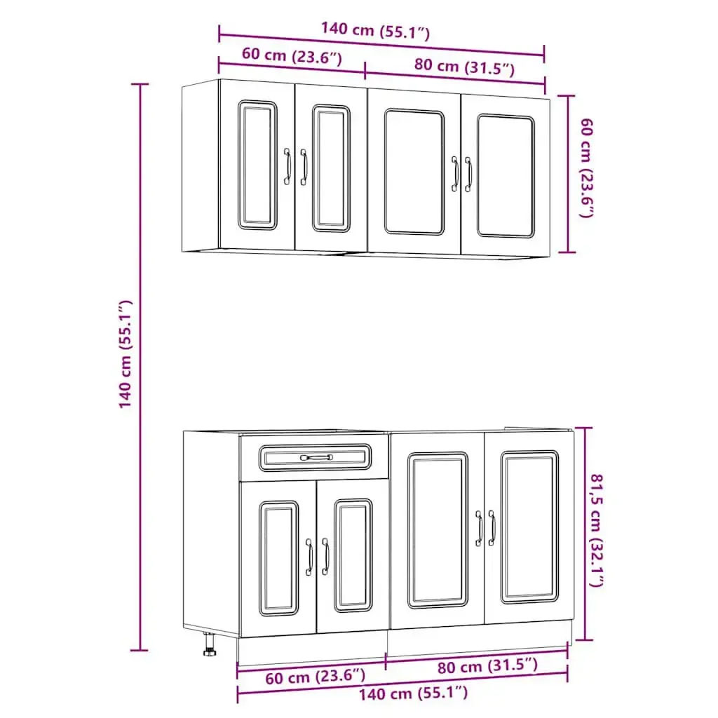 VidaXL 3314853 kitchen/dining storage cabinet 3314853 Photo 9
