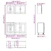 VidaXL 3314879 kitchen/dining storage cabinet 3314879 Photo 7