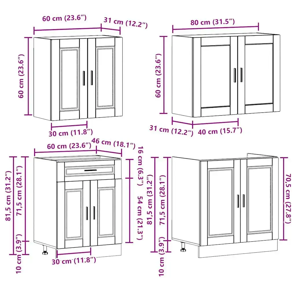 VidaXL 3314879 kitchen/dining storage cabinet 3314879 Photo 8