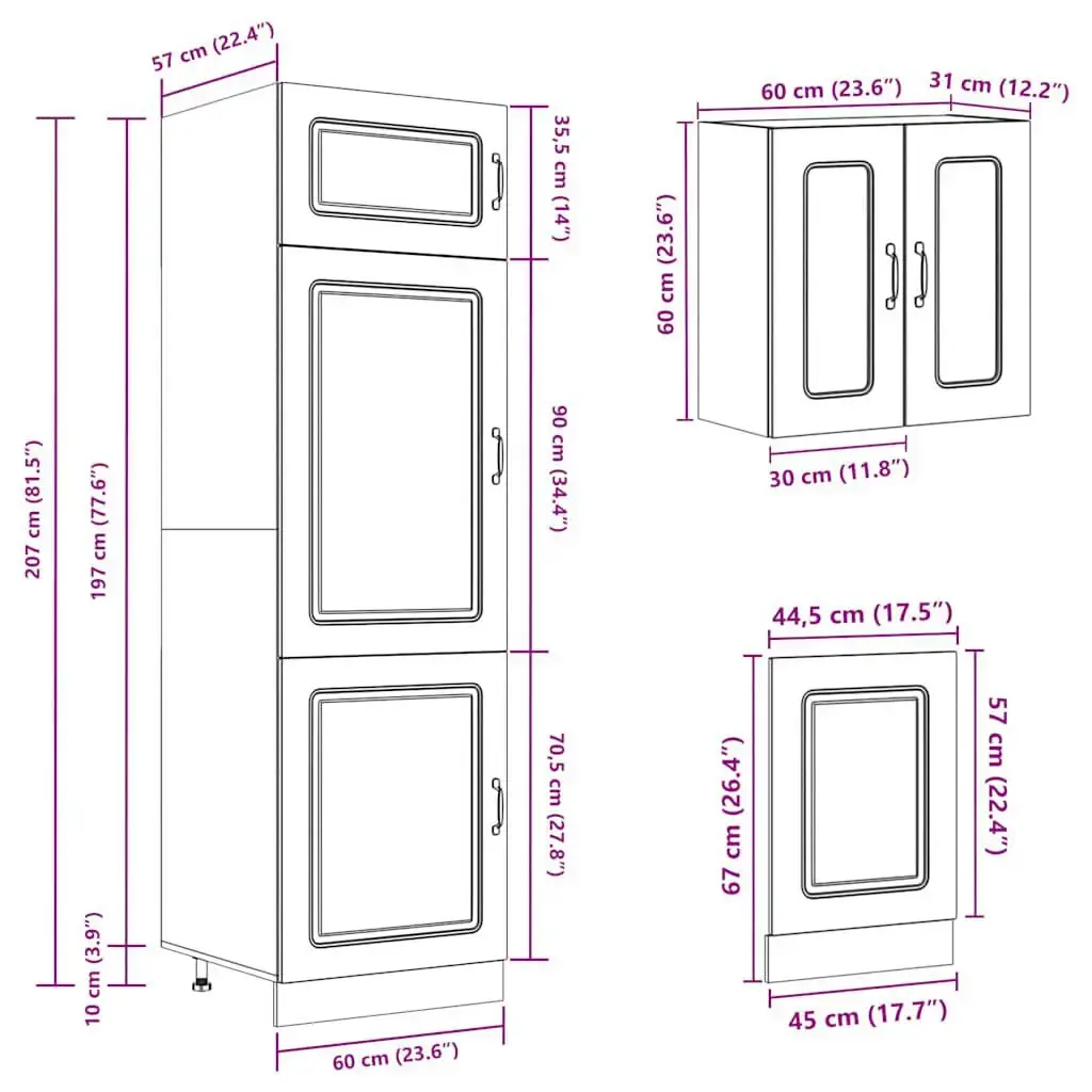VidaXL 3314791 kitchen/dining storage cabinet 3314791 Photo 10