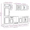 VidaXL 3314791 kitchen/dining storage cabinet 3314791 Photo 11