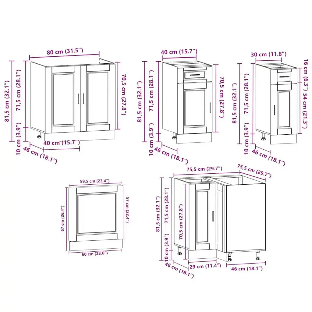 VidaXL 3314965 kitchen/dining storage cabinet 3314965 Photo 10