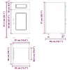 VidaXL 853489 kitchen/dining storage cabinet 853489 Photo 12