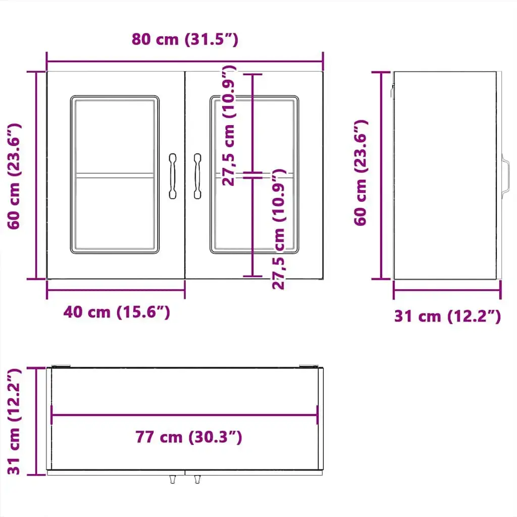 VidaXL 853608 kitchen/dining storage cabinet 853608 Photo 12