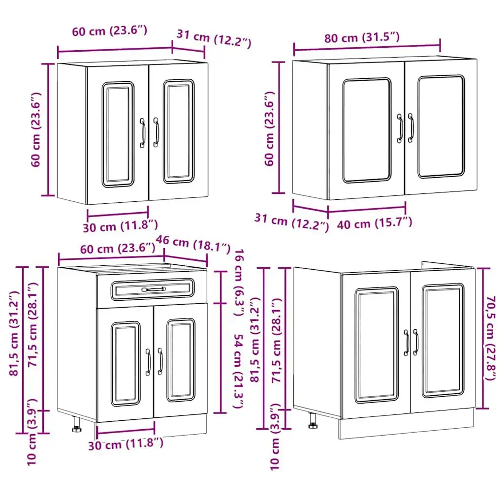 VidaXL 3314860 kitchen/dining storage cabinet 3314860 Photo 8
