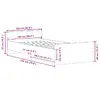 VidaXL 857476 bed frame 857476 Photo 10