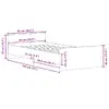 VidaXL 857478 bed frame 857478 Photo 10