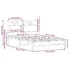 VidaXL 4106887 bed frame 4106887 Photo 10