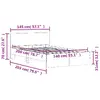 VidaXL 3207609 bed frame 3207609 Photo 15