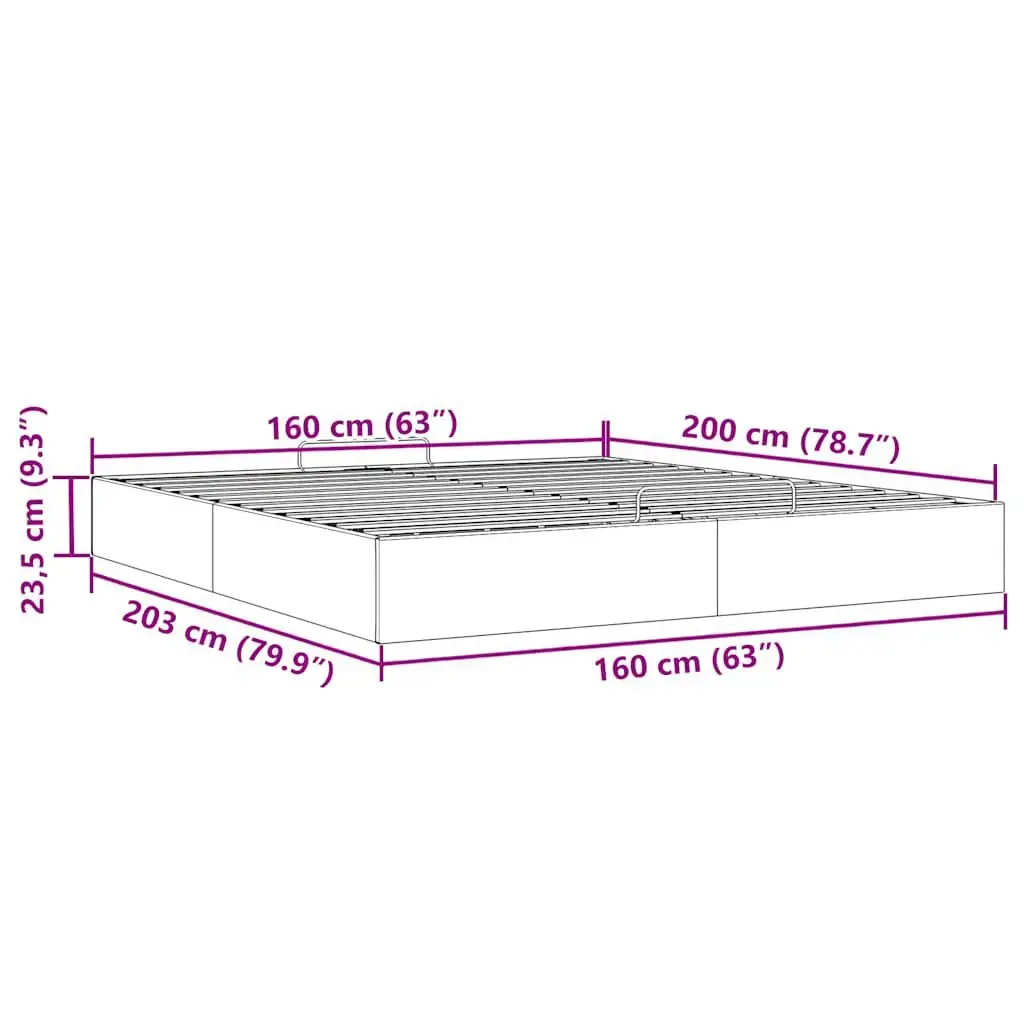 VidaXL 3310976 bed frame 3310976 Photo 13