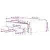 VidaXL 3328808 bed frame 3328808 Photo 11