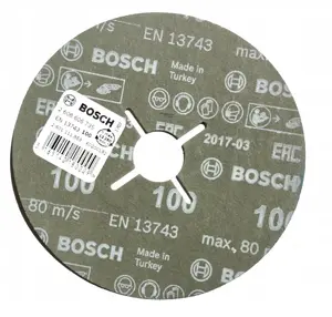Отрезной круг Bosch Fibra Expert для металла и нержавеющей стали 125 R574 G100, 125 мм зерно 100
