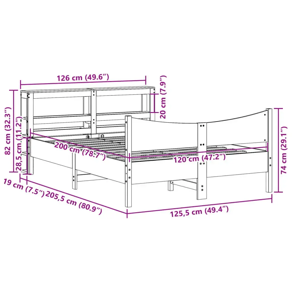 VidaXL 3306306 bed frame 3306306 Photo 11
