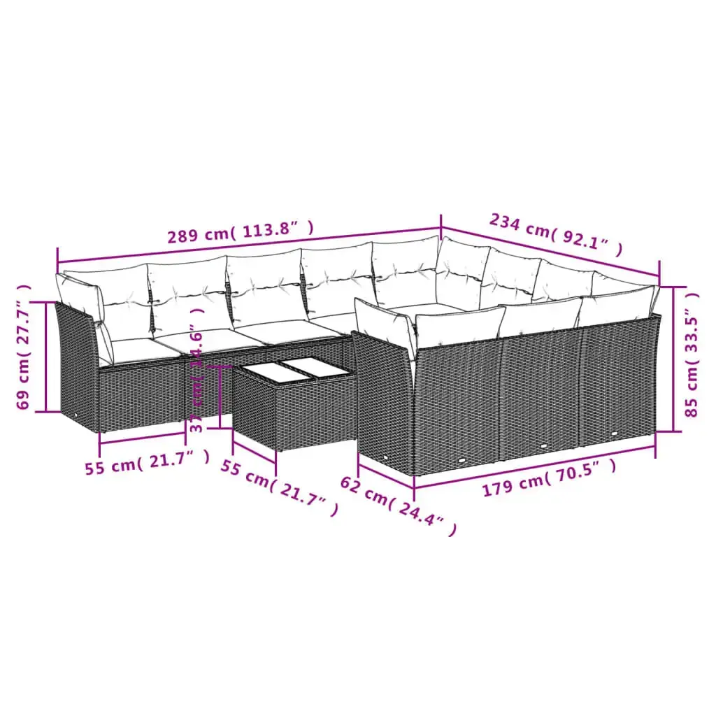 VidaXL 3218233 outdoor furniture set 3218233 Photo 7