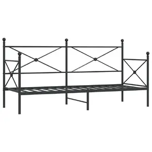 VidaXL 4104665 диван Диван-кровать Черный